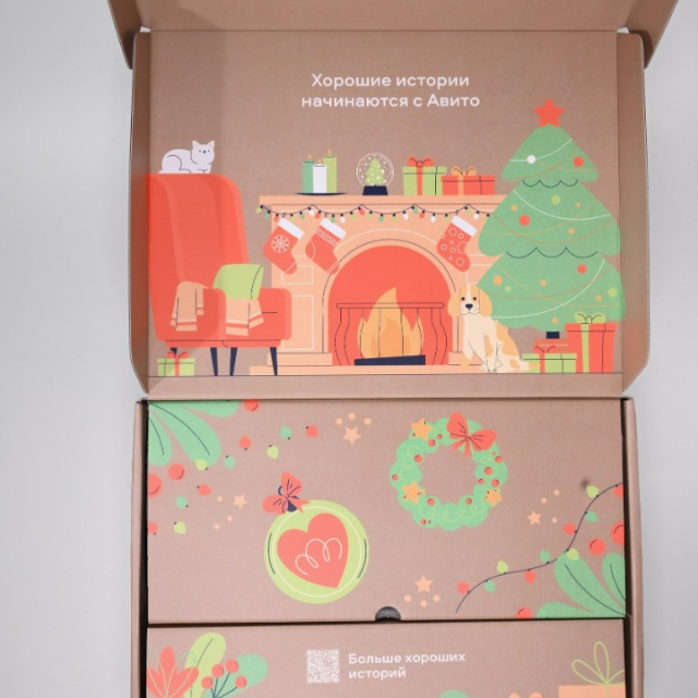 Новогодний подарочный набор AVITO