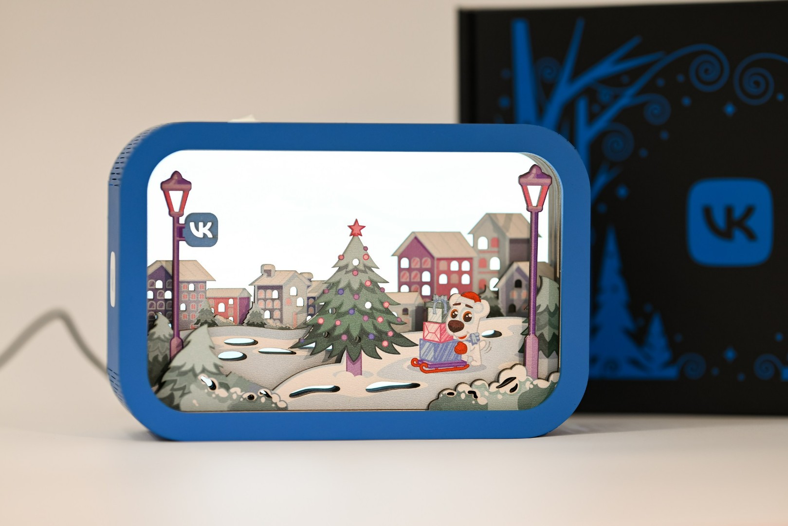 Объемные деревянные 3D ночники VK